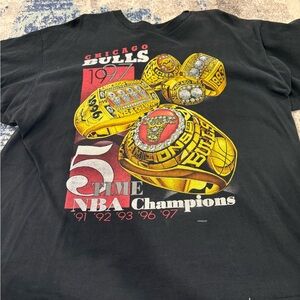 Chicago Bulls 1997 Championship Shirt